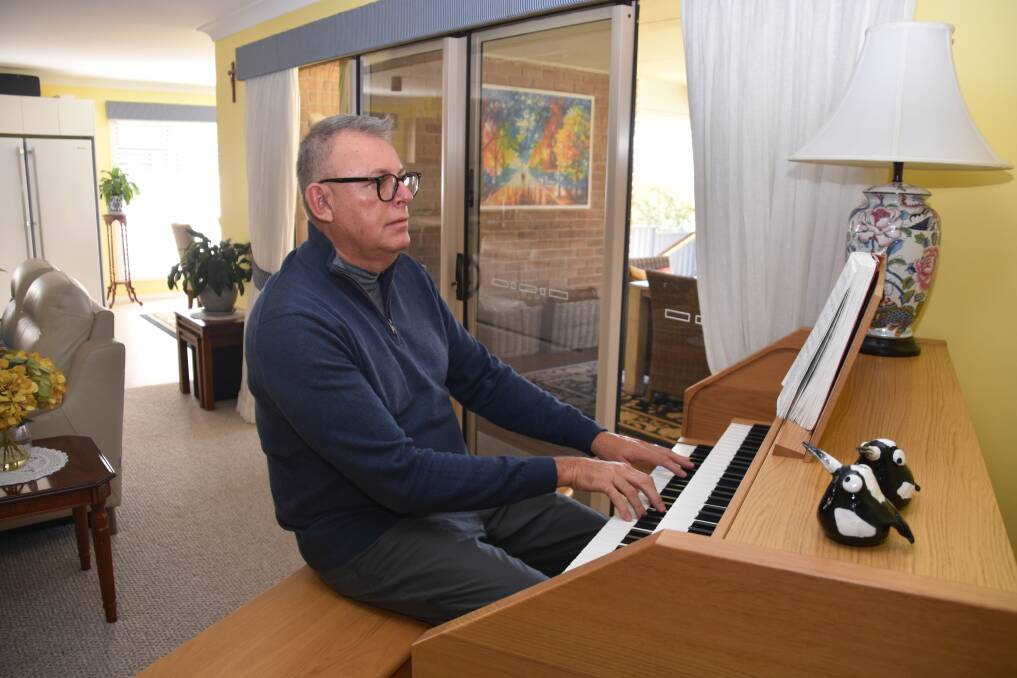 HOLY ORDERS: Organist Peter Sanders claims he was sacked from his position as an organist unless he abandoned his marriage. Photo: Andrew Messenger