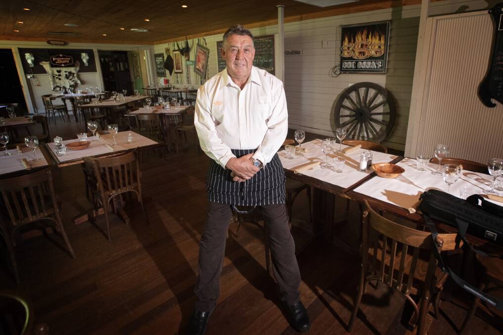 MEMORIES: Chef Graham Manvell says it will be hard to leave sSs BBQ Barns Tamworth in just days after 27 years. Photo: Peter Hardin 200220PHF008