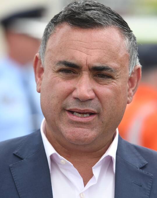 SLAMMED: John Barilaro has been slammed by Tamworth councillors as "childish" and threatening, over an angry spray against the city's mayor on Friday. Photo: Gareth Gardner