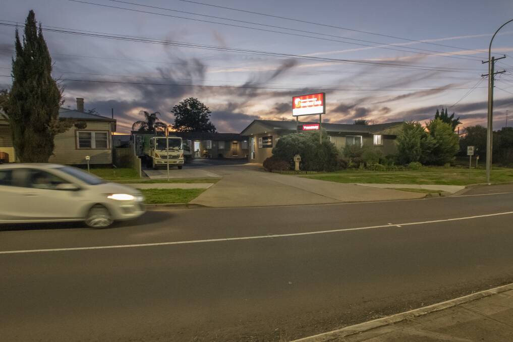The site, at 303 Goonoo Goonoo Road, currently the South Tamworth Motor Inn, was once the Motabelle Motel. Homes North plans to convert it into temporary accommodation for the homeless. Picture by Peter Hardin