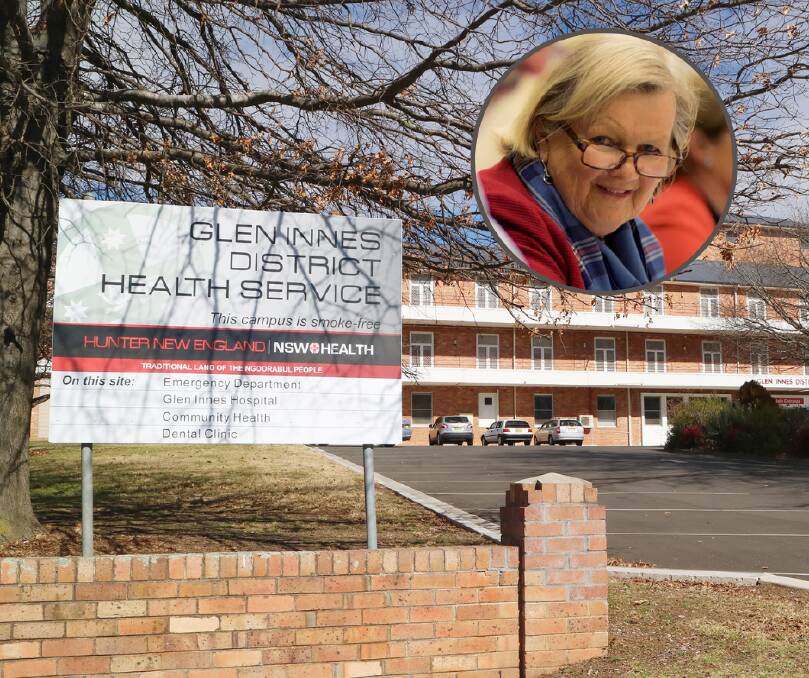 PUBLIC MEETING: Glen Innes Mayor Carol Sparks wants action on a shortage of doctors at the Glen Innes Hospital. Photo: file