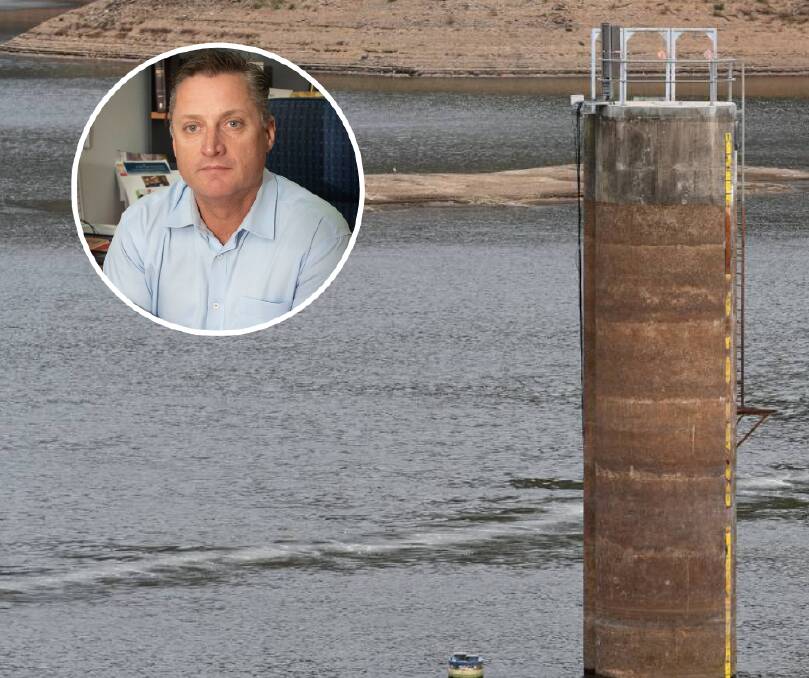 DRY TIMES: Gunnedah Mayor Jamie Chaffey wants the state government to help fund councils to do their own water planning. Photo: file