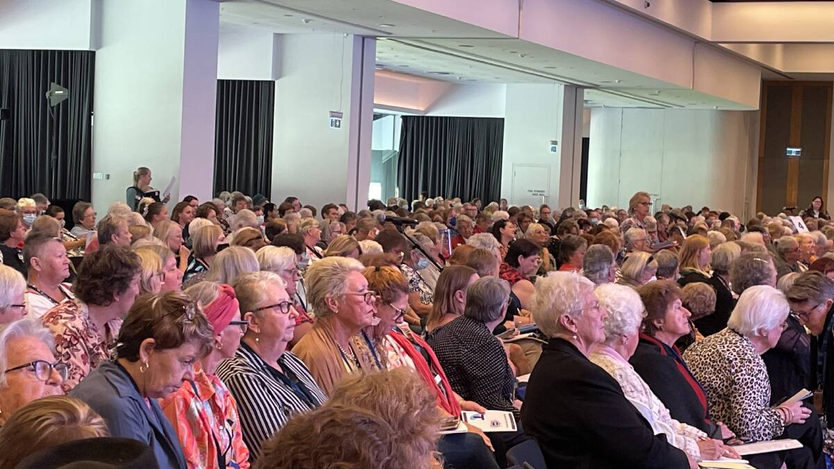 Moving ahead: CWA delegates voted to have a referendum on whether the CWA's state motto should be modernised to be more inclusive. Photo: John Ellicott.
