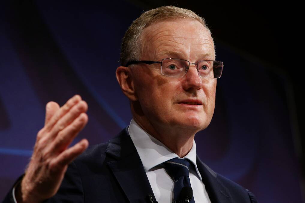 Reserve Bank Governor Philip Lowe. Picture: Getty Images 