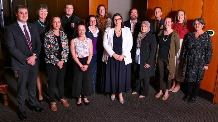 The Ministers Teachers Advisory Group held its first meeting with Education Minister Sarah Mitchell in NSW parliament earlier this month. Picture supplied.