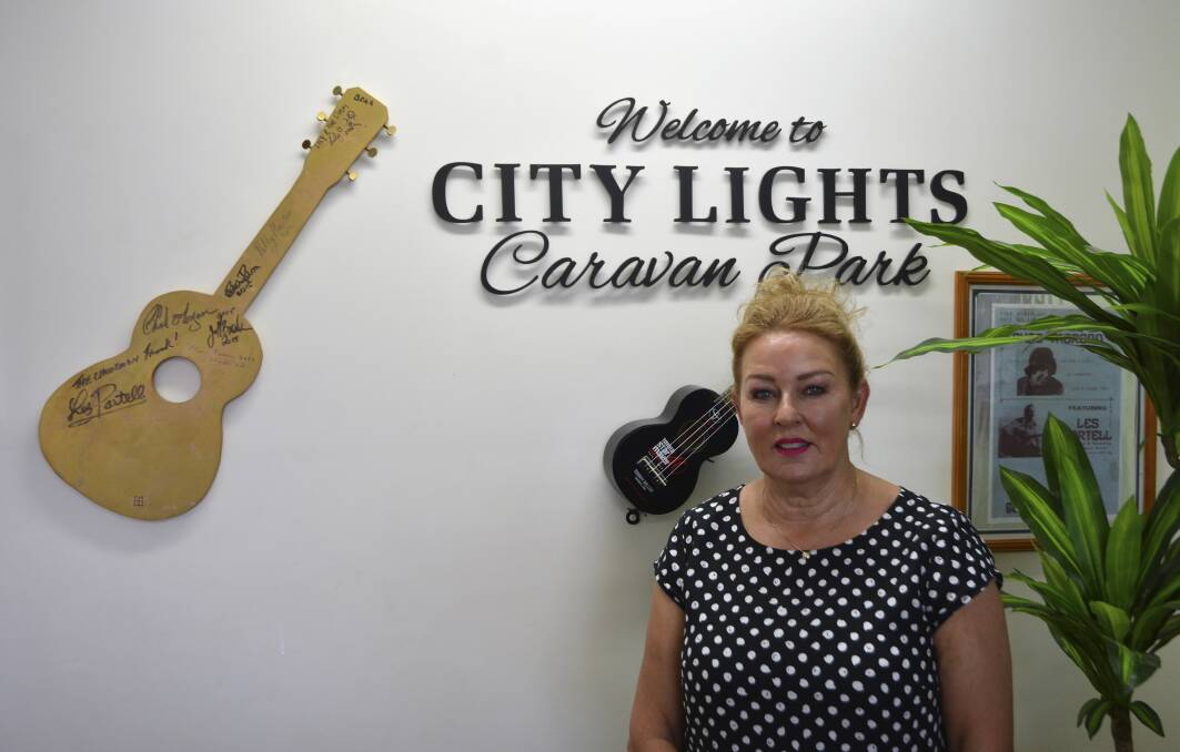 OMICRON HESITANCY: City Lights Caravan Park owner Deborah Norris said the park has been feeling the impacts of Omicron. 