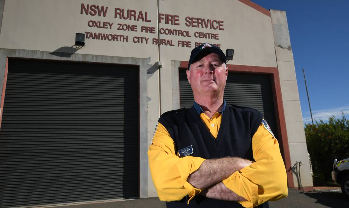 BETTER PREPARED: RFS Tamworth District Manager Allyn Purkiss said the interface program is about doing "everything we can to protect properties". Photo: Gareth Gardner 280721GGB01