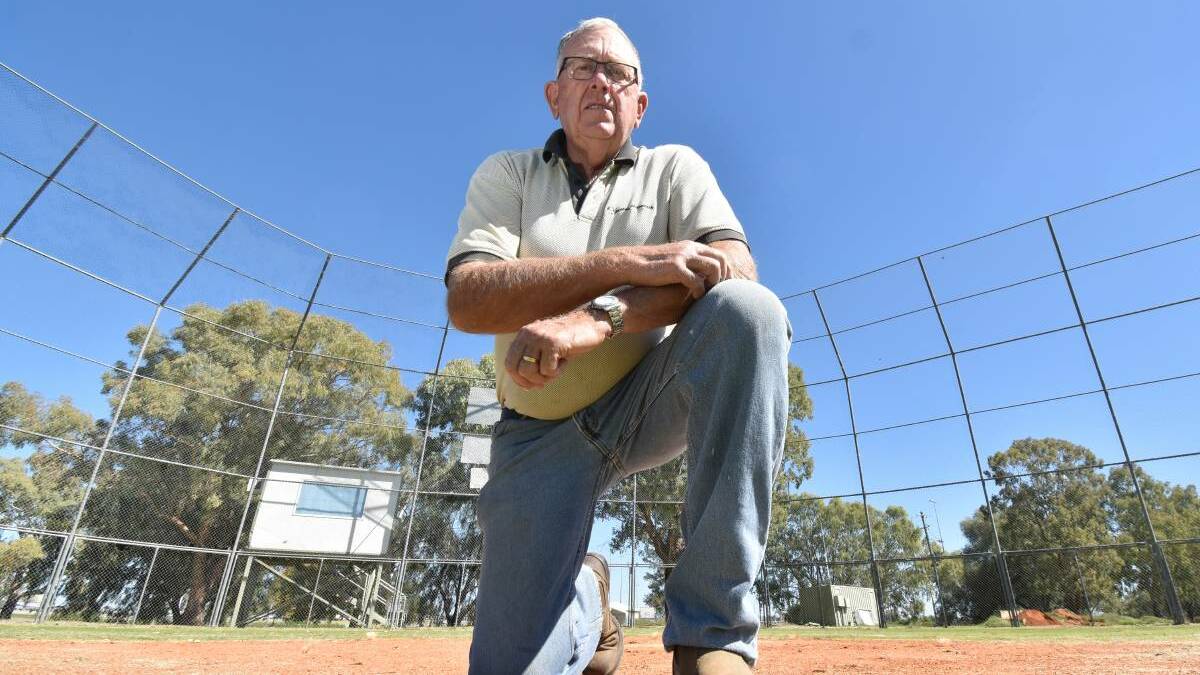 BIG WEEKEND: Tamworth Baseball Incorporated president David McMurray is looking forward to the club's biggest weekend of the year. Photo: Ben Jaffrey 