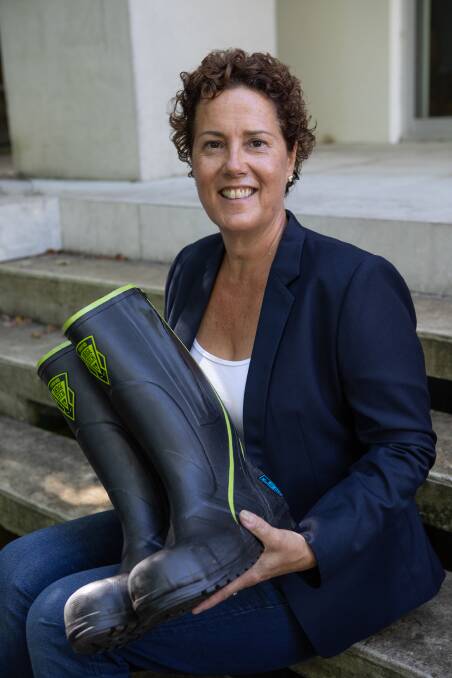 PERFECT FIT: Penny Crawford's business Crawford Boots is Business NSW's 2021 Business of the Year for the New England North West. Photo: Supplied 