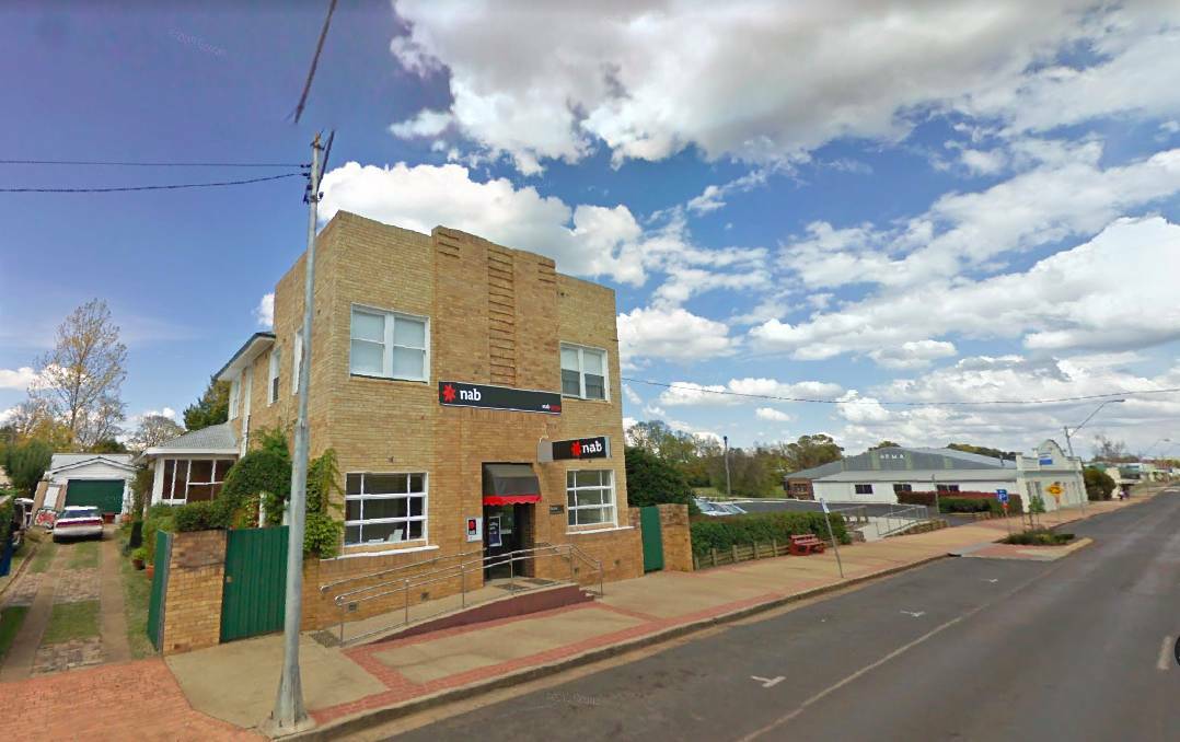 SHUT UP SHOP: National Australia Bank announced the closure of its Guyra and Uralla's bank branches earlier this year. Photo: Google Maps