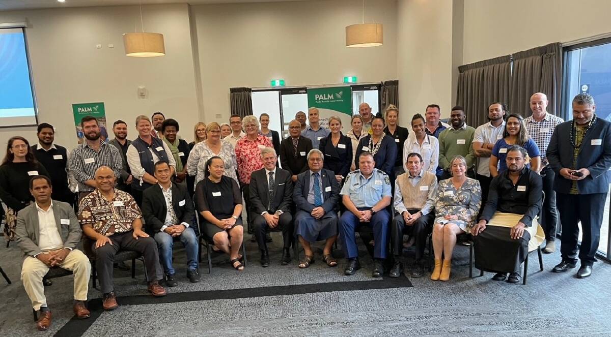 PARTNERSHIP: Tamworth recently hosted Pacific Labour Facility workshops through the Pacific Australia Labour Mobility (PALM) scheme. Photo: Supplied