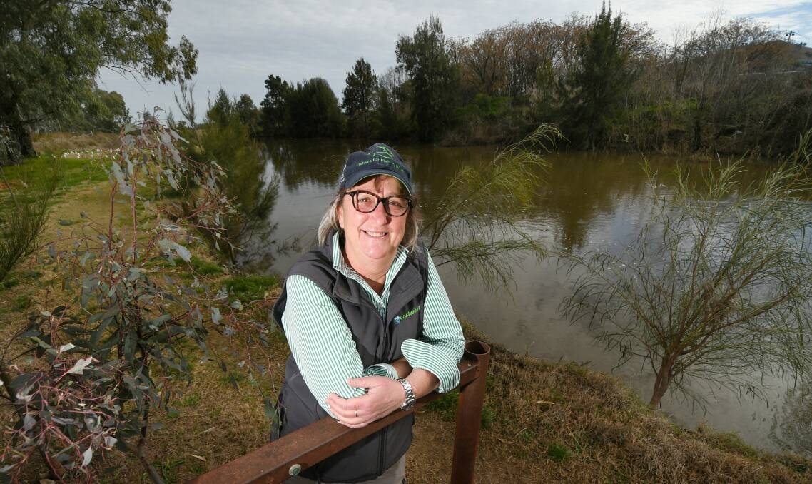 EXCITED: Local river advocate Anne Michie has been eagerly awaiting a Chaffey Dam spill and the benefits it will bring to local wildlife. Photo: Gareth Gardner 280721GGA05