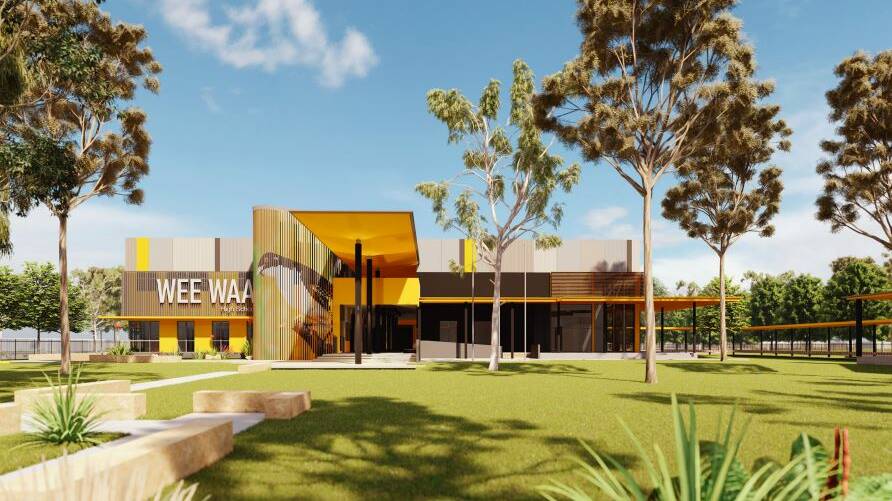 NEW SCHOOL: Concept designs of the new multi-million dollar Wee Waa High School.