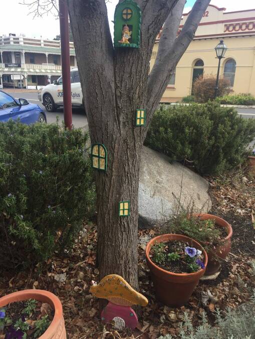 TOP SECRET: Fairy doors have been popping up all around town. Photo: Supplied