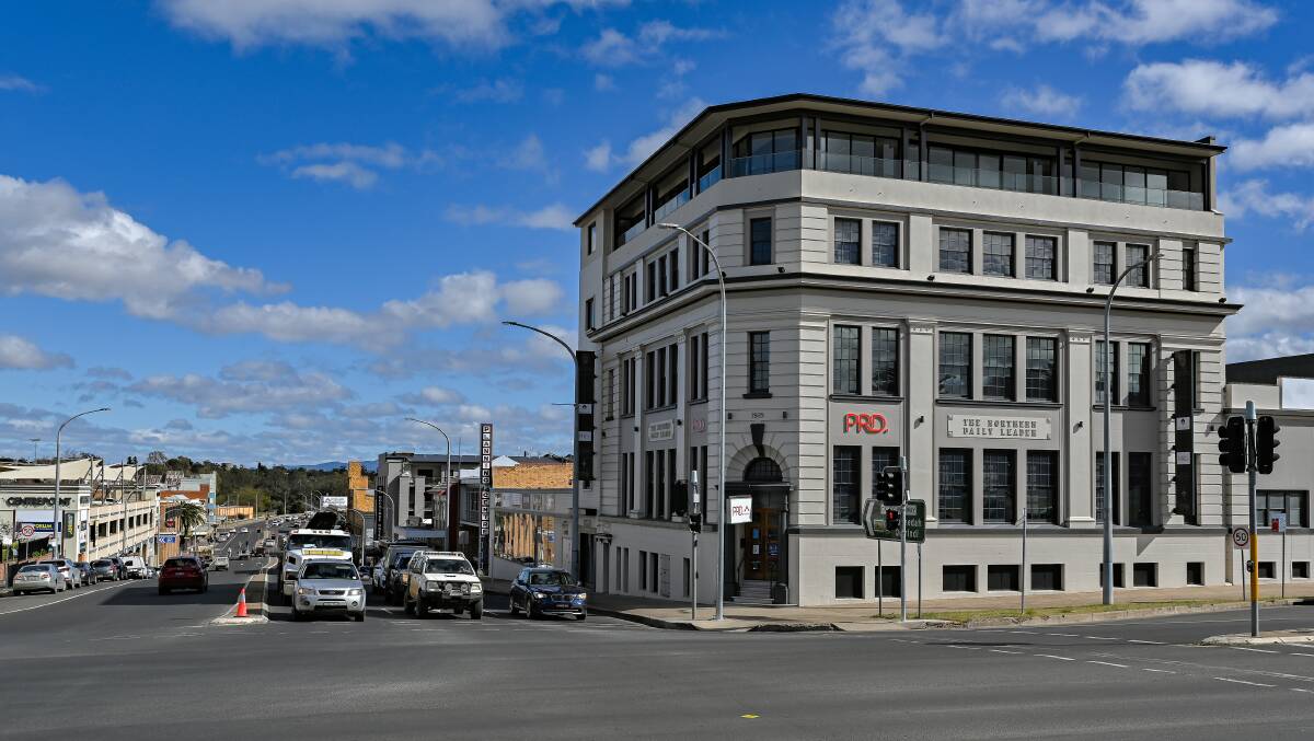 ON THE MOVE: Council is looking to relocate staff to The Leader building on Marius Street. Photo: Mark Kriedemann