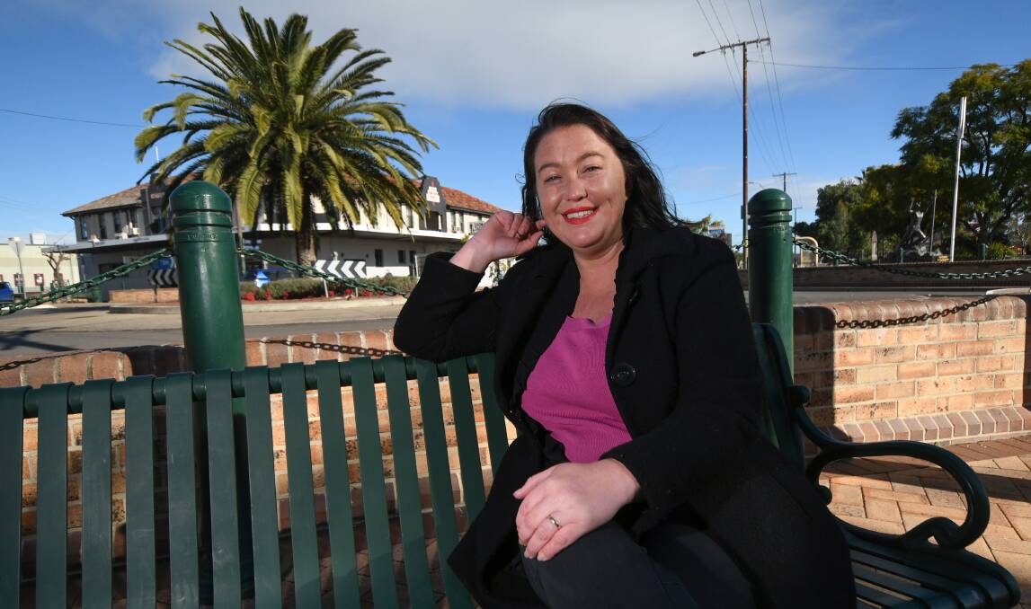 INDEPENDENT: At just 32 Kate McGrath has acheived a lot in Gunnedah, but believes she can accomplish more by being a councillor. Photo: Gareth Gardner