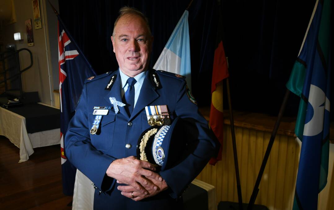 STEPPING DOWN: Western Region Commander, Assistant Commissioner Geoff McKechnie has announced his retirement from NSW Police. Photo: Gareth Gardner 