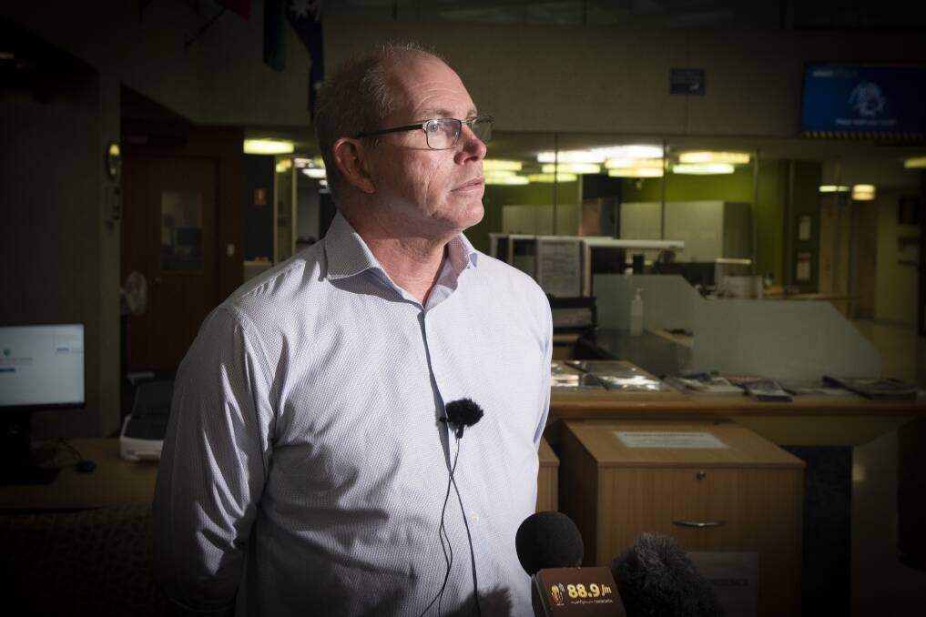 CHARGES: Council's director of water and waste, Bruce Logan, said a decision will be made at Tuesday night's ordinary meeting on how to proceed. Photo: Peter Hardin