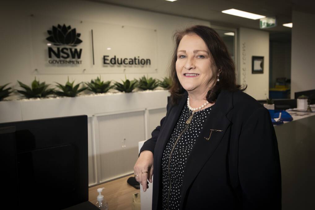 HEALTH SAFETY: NSW Department of Education's director of educational leadership based in Tamworth, Ruythe Dufty. Photo: Peter Hardin 