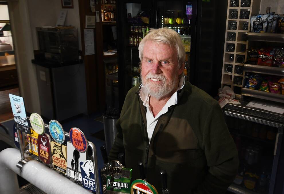 Publican of the Peel Inn Hotel, Robert Schofield, said he can see the potential benefits of the project. Picture by Gareth Gardner