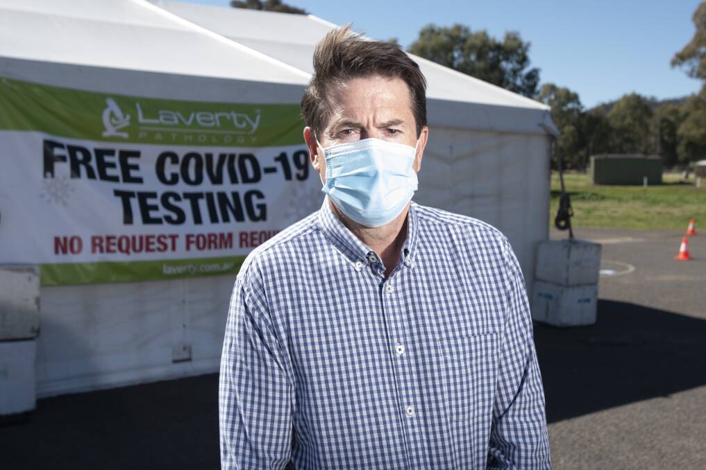 STAY SAFE: Tamworth MP Kevin Anderson said the extended lockdown gives the region the chance to make sure the virus is stamped out locally. Photo: Peter Hardin DSC_5499