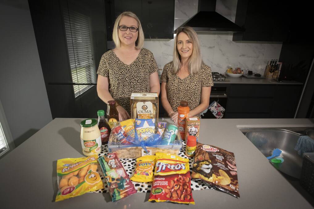 SOUTH AFRICAN SNACKS: Leona Erasmus and Tracy Guest are hoping to expand their South African grocery business and are thrilled with the reception to it so far. Photo: Peter Hardin