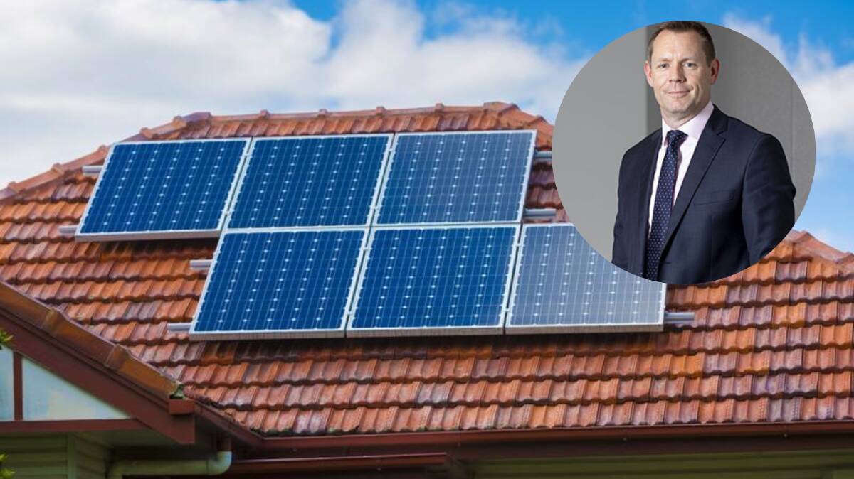 NEW POWER: EnergyAustralia's Mark Brownfield is confident a new solar and battery power program will hugely benefit the Tamworth community. Photo: file, supplied