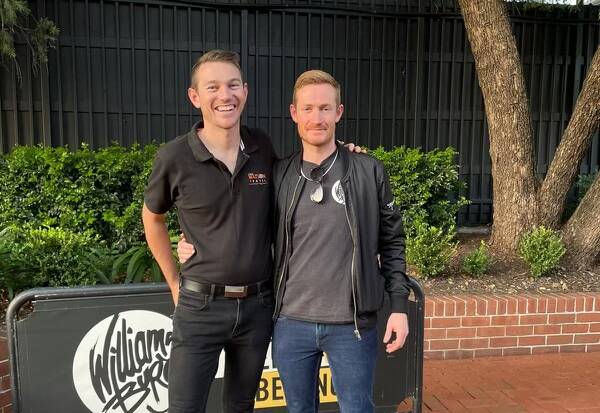GOOD BUSINESS: Chris Watson and Luke Fielding have noticed a change in attitude from the public in recent times. Photo: supplied