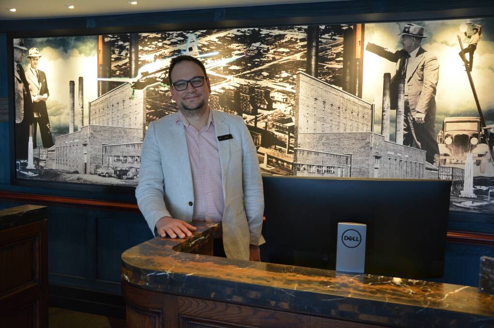 RECOVERY MODE: Powerhouse Hotel general manager Daine Cooper said both his business and its guests are now able to plan forward with confidence. Photo: Cody Tsaousis