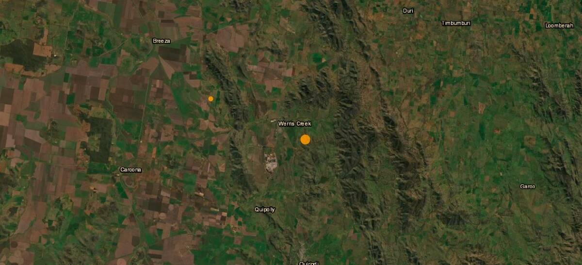 An earthquake in Werris Creek woke many locals up on Sunday morning, and their initial confusion was confirmed minutes later when an aftershock occurred.