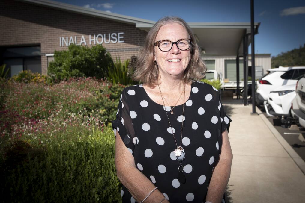 PEACE OF MIND: Inala House's Shaen Fraser is pleased staff and patients will now have a private place to go for some personal conversations. Photo: Peter Hardin 