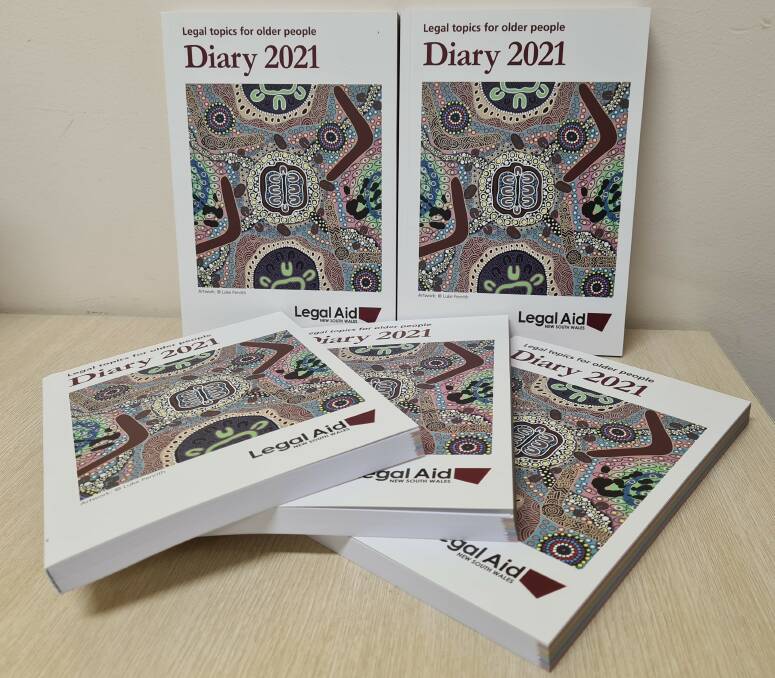 HELP AVAILABLE: Elder Australians are encouraged to pick up a copy of a new diary aimed at informing them of their legal rights.