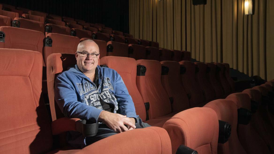 STILL TIME: Forum 6 cinema manager Grant Lee hopes people will use their discover vouchers while they're still valid: Photo: Peter Hardin, file.