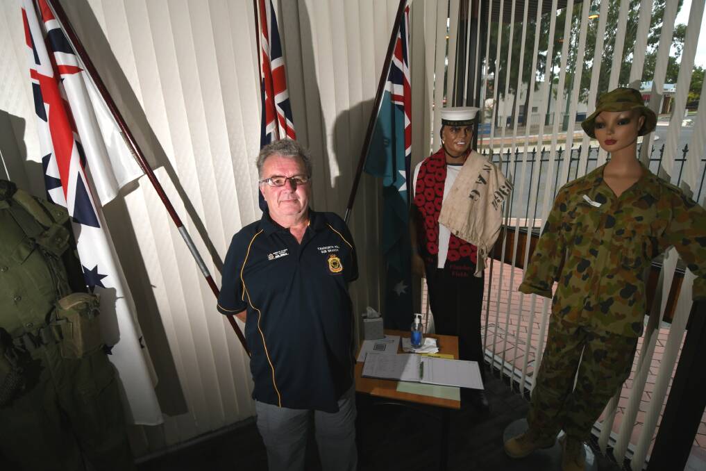 RELIEF AT LAST: Tamworth RSL sub-branch vice-president and former servicemen David Howells has welcomed government support for a royal commission into veteran suicide. Photo: Gareth Gardner.