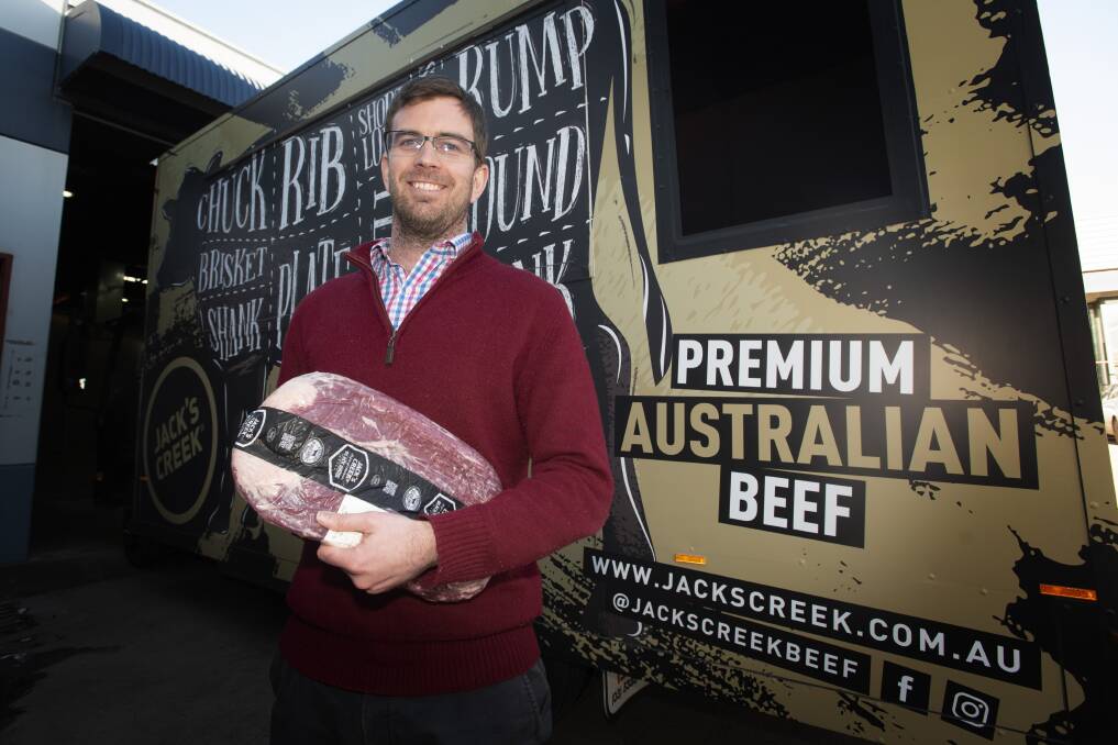 BIG BEEF: Award-winning beef producer Jack's Creek is hoping to capitalise on a new free trade agreement between the UK and Australia. Photo: Peter Hardin