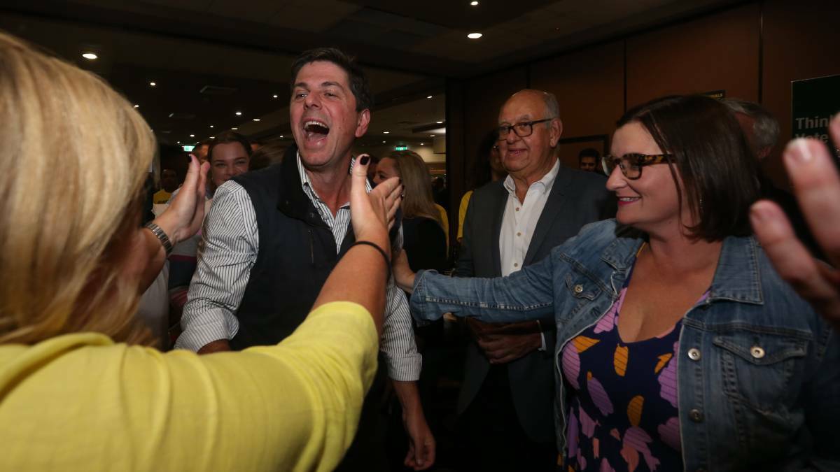 HUGE WIN: Clarence Town's David Layzell has won the Upper Hunter by-election and increased the party's margin. Photo: Simone De Peak.