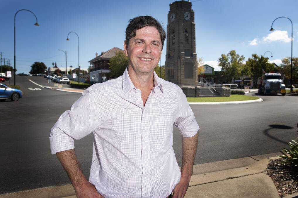 WORK STARTS NOW: David Layzell is keen to get to work on issues in the Liverpool Plains having won the Upper Hunter by-election. Photo: Peter Hardin, file