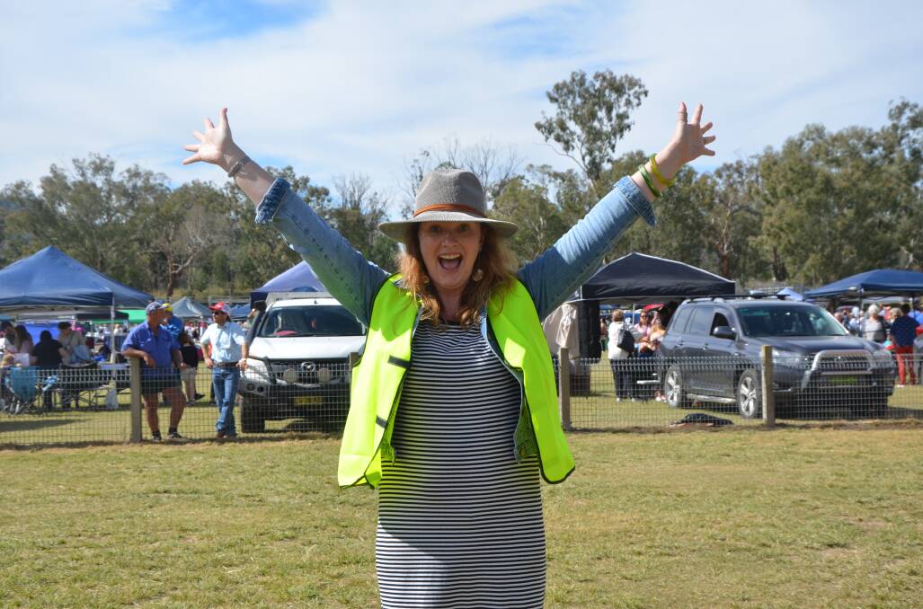BIGGEST EVER: Currabubula Public School P&C president Veronica Filby couldn't have been happier with the reception Sunday's event recieved. Photo: Cody Tsaousis