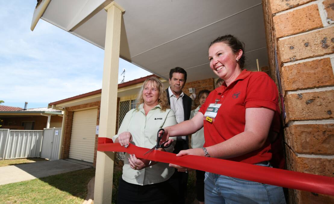 ANOTHER OPTION: Tamworth Family Support Services was glad to be able to open a new refuge on Wednesday morning. Photo: Gareth Gardner