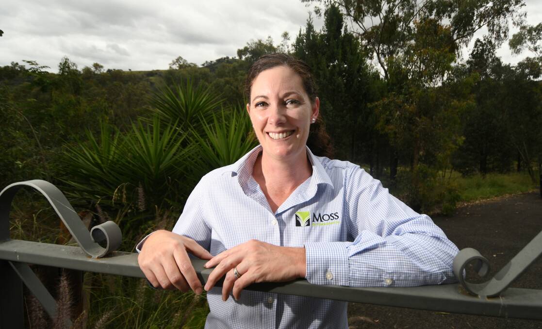 YOUNG LEADER: Tamworth's Shonelle Gleeson-Willey is proud to be the new president of International Erosion Control Association. Photo: Gareth Gardner, file