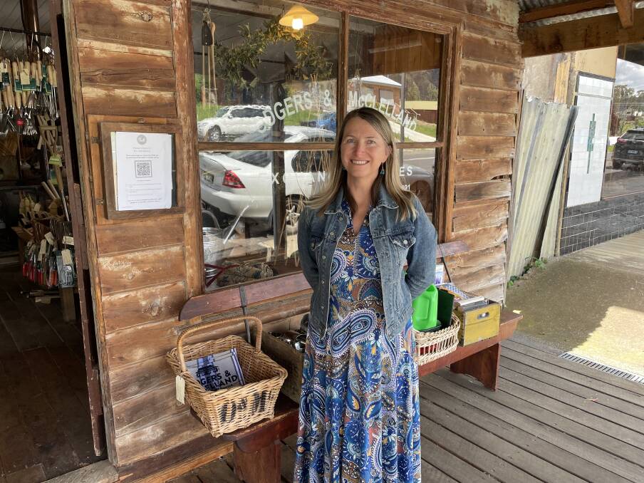 BOUNCING BACK: Business co-owner Megan Trousdale said it has been fantastic to see tourists swarm back into Nundle lately. Photo: Cody Tsaousis