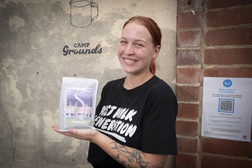 GOING GREEN: Alison Spires said Campgrounds cafe puts lots of effort in to being sustainable, which even means purchasing a special brand of coffee. Photo: Peter Hardin