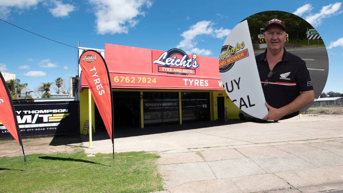 FULLY FRUSTRATED: Leicht's Tyre & Auto Tamworth owner Peter Leicht said business owners are growing sick and tired with the lack of certainty around lockdowns.