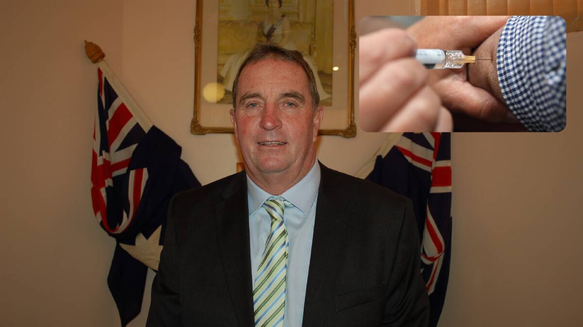 VAX SUCCESS: Walcha Shire Council mayor Eric Noakes said there were a range of reasons the community has such high vaccination rates. Photo: File