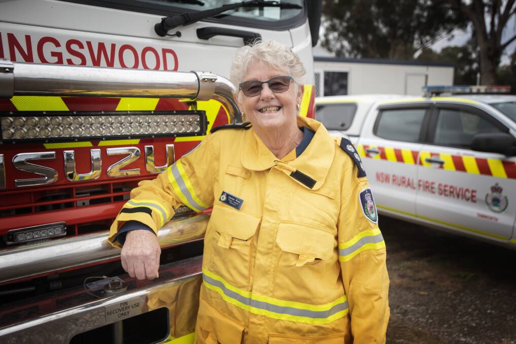 TRULY DESERVED: Carolyn Noon has dedicated more than 30 years to being an RFS volunteer, and has been duly rewarded for her efforts. Photo: Peter Hardin.