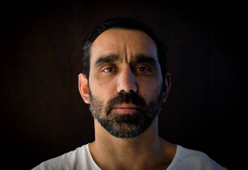 The much-talked about Adam Goodes doco The Final Quarter airs on WIN this weekend. Picture: Janie Barrett