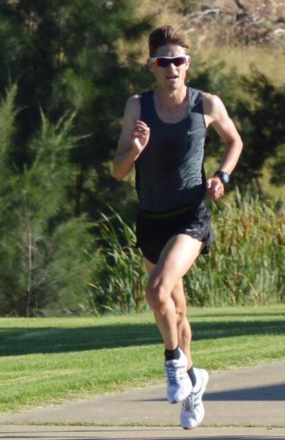 Hugh Williams returned to his hometown earlier this year, taking part in the regular Inverell Park Run. 