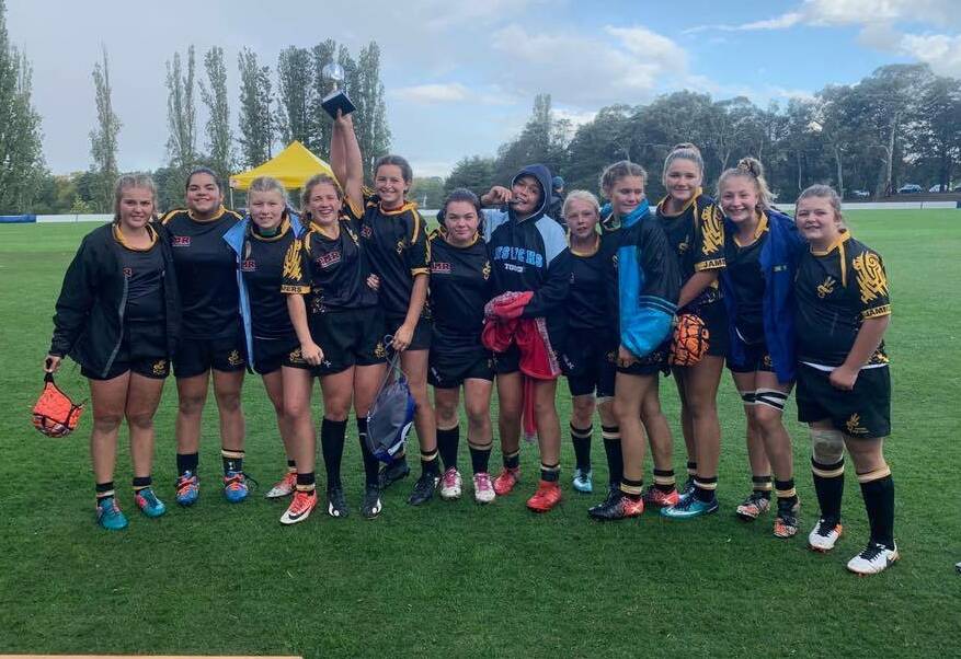 Warialda rugby sevens girls bring home Canberra cup