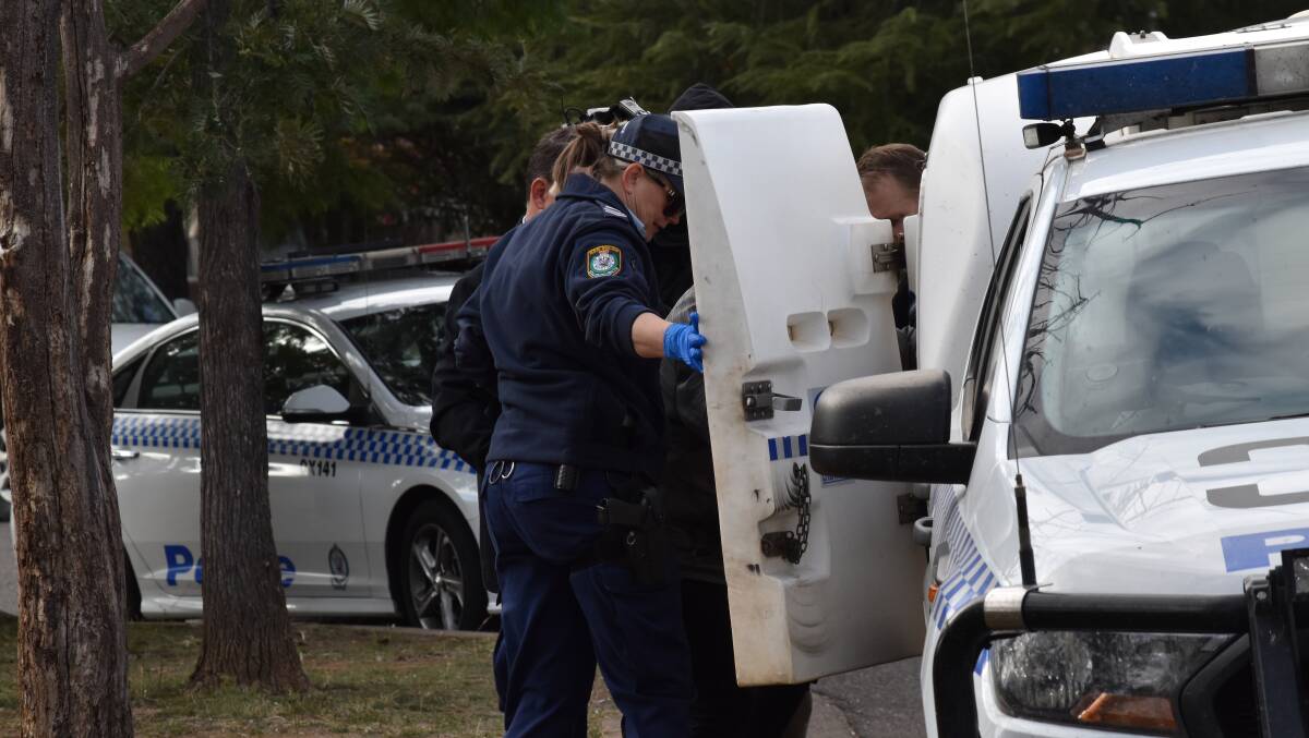 STRIKE FORCE RADIUS: The police sting unfolded in May with a series of arrests and raids in Tamworth. Photo: Ben Jaffrey