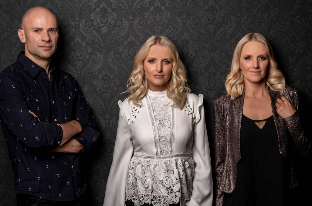 JETTY ROAD: Twins Paula and Lee Bowman and Julian Stammut will come to Tamworth Country Music Festival 2020.